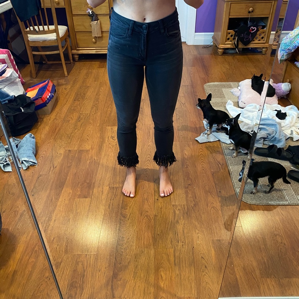 American Eagle High Rise Jegging Crop